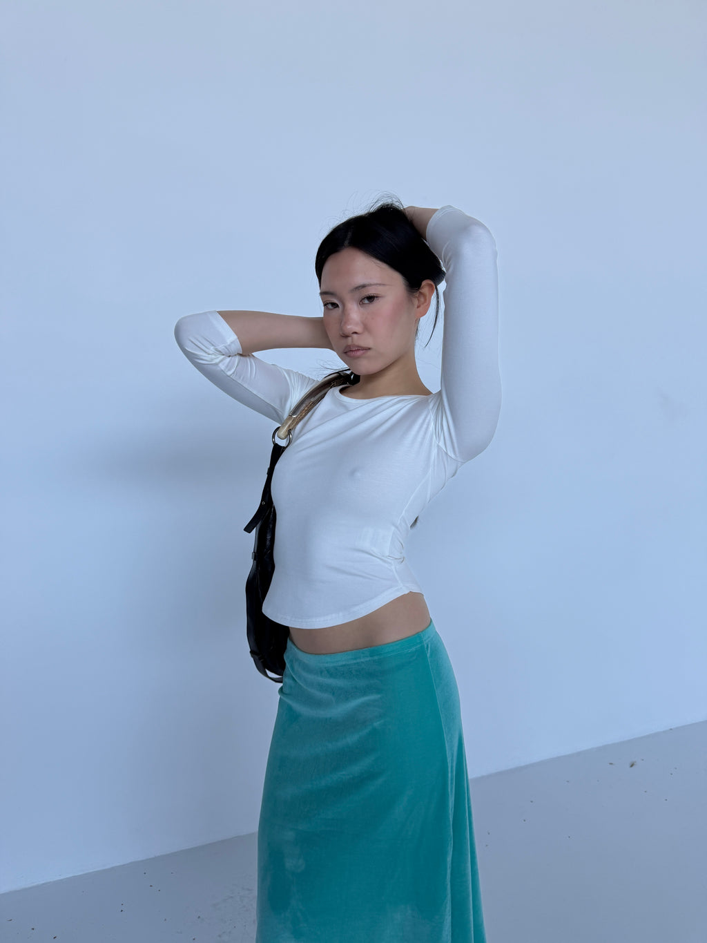 Off Duty Top — White