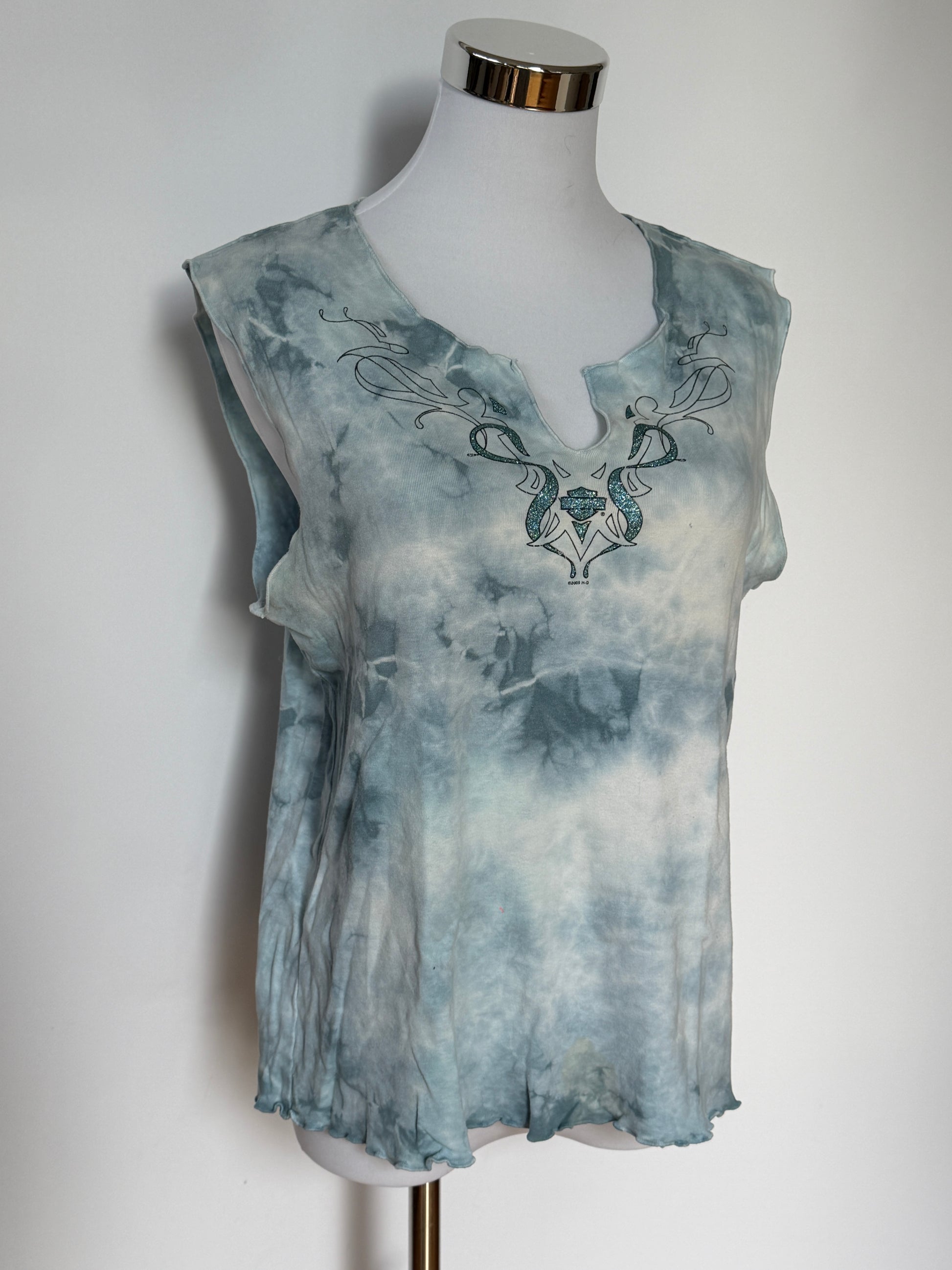 Harley Davidson Vintage 2005 Tie-Dye Singlet (XL/XXL)