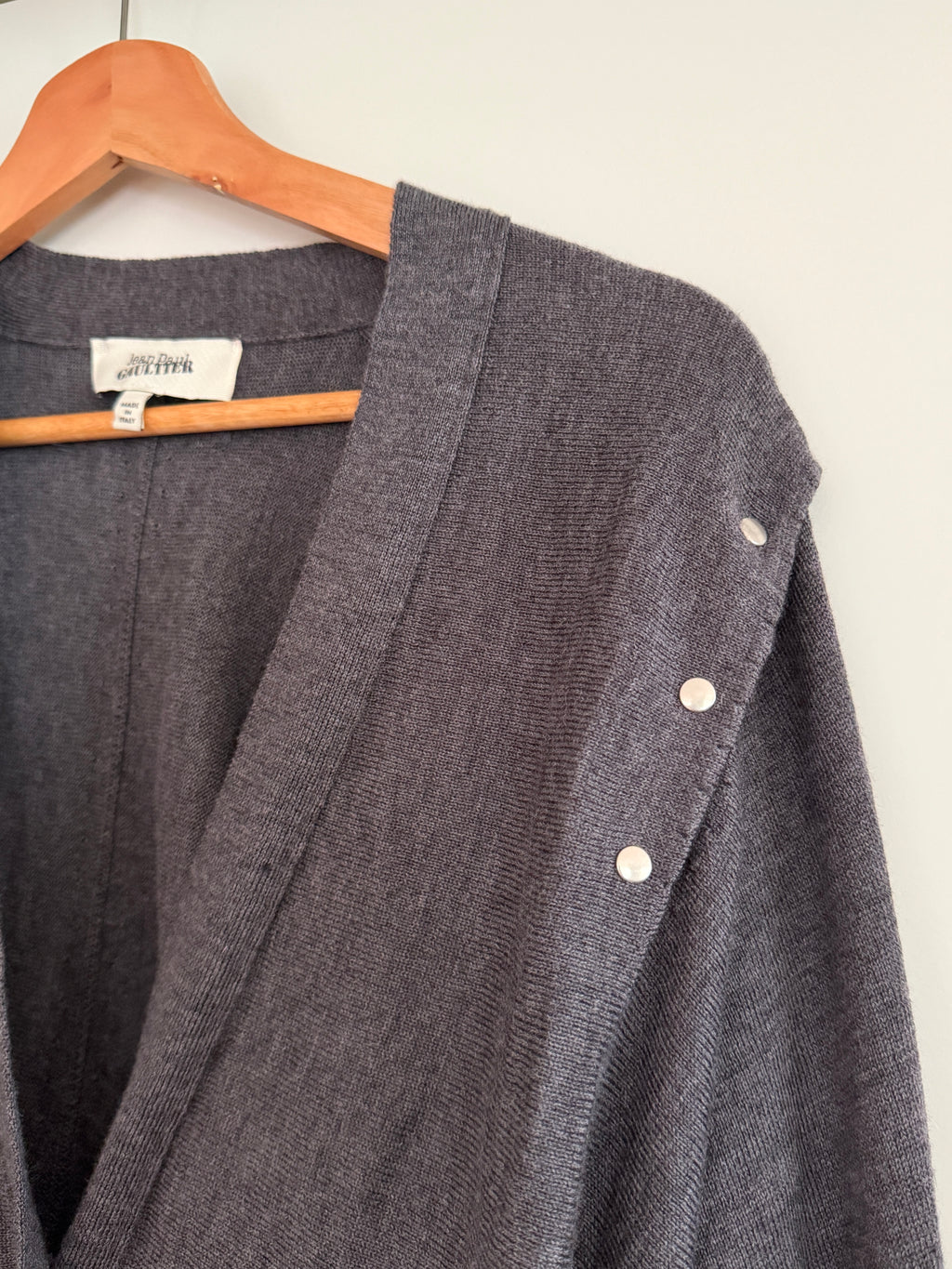 JPG Studded Batwing Cardigan (S/M)