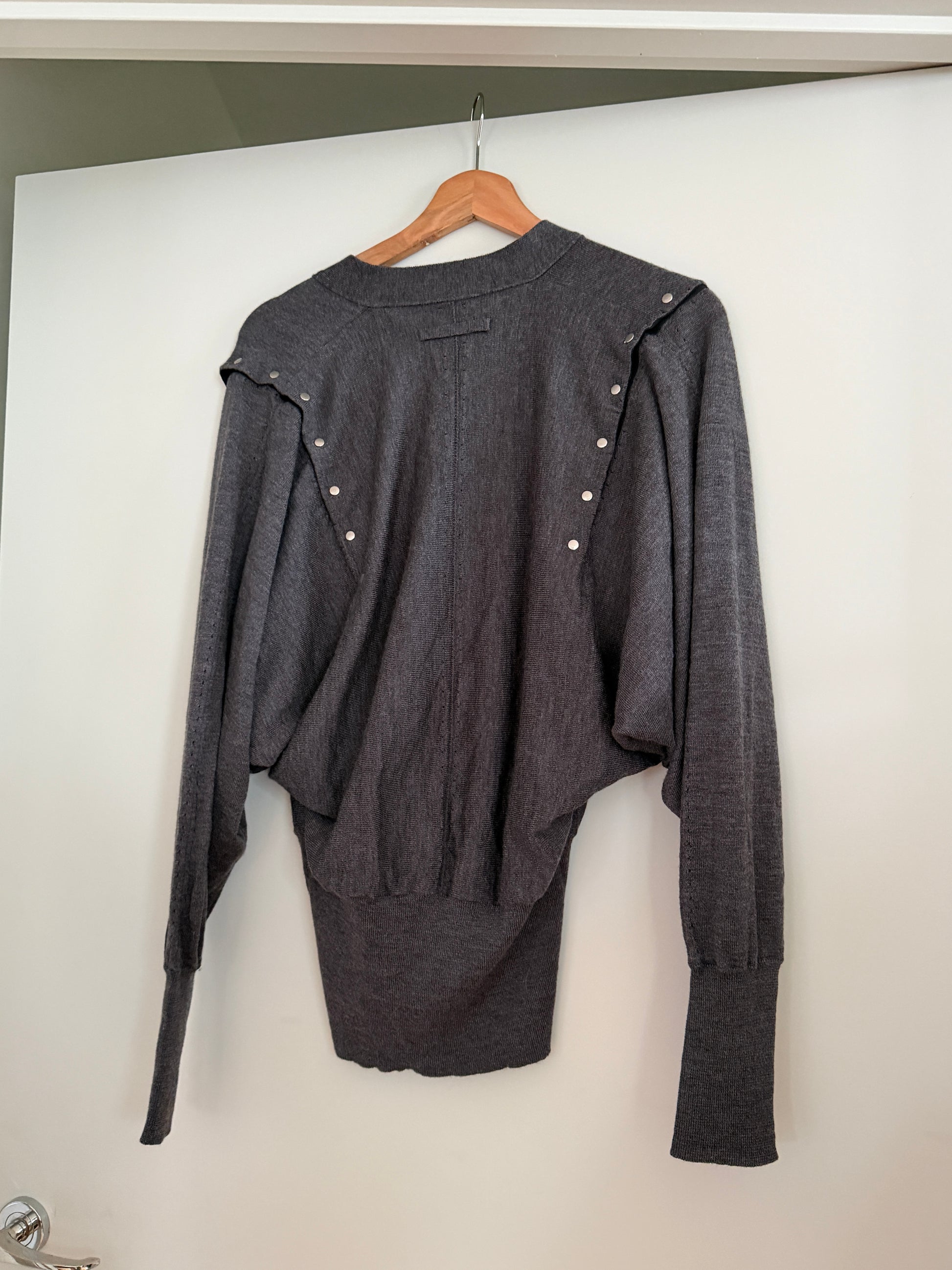 JPG Studded Batwing Cardigan (S/M)