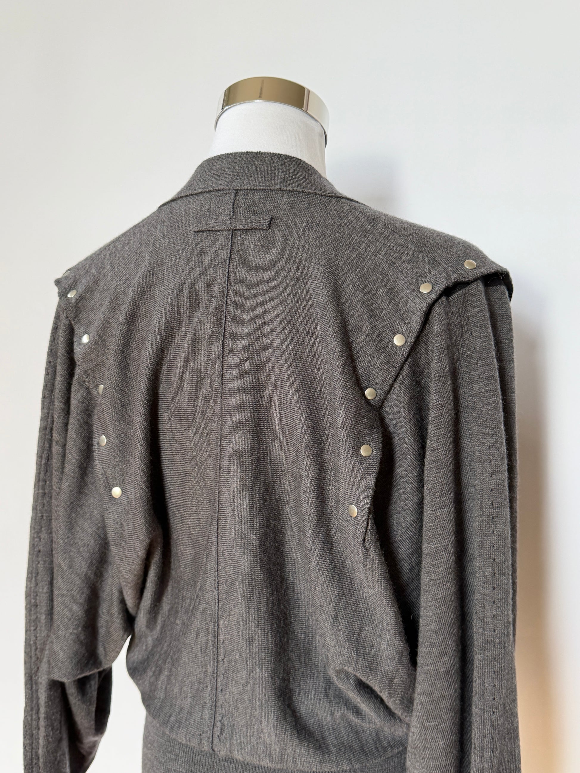 JPG Studded Batwing Cardigan (S/M)