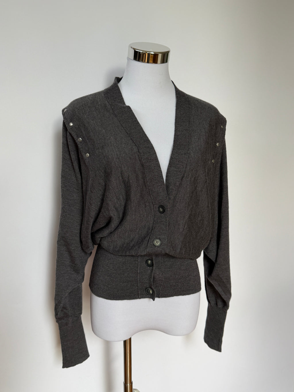 JPG Studded Batwing Cardigan (S/M)