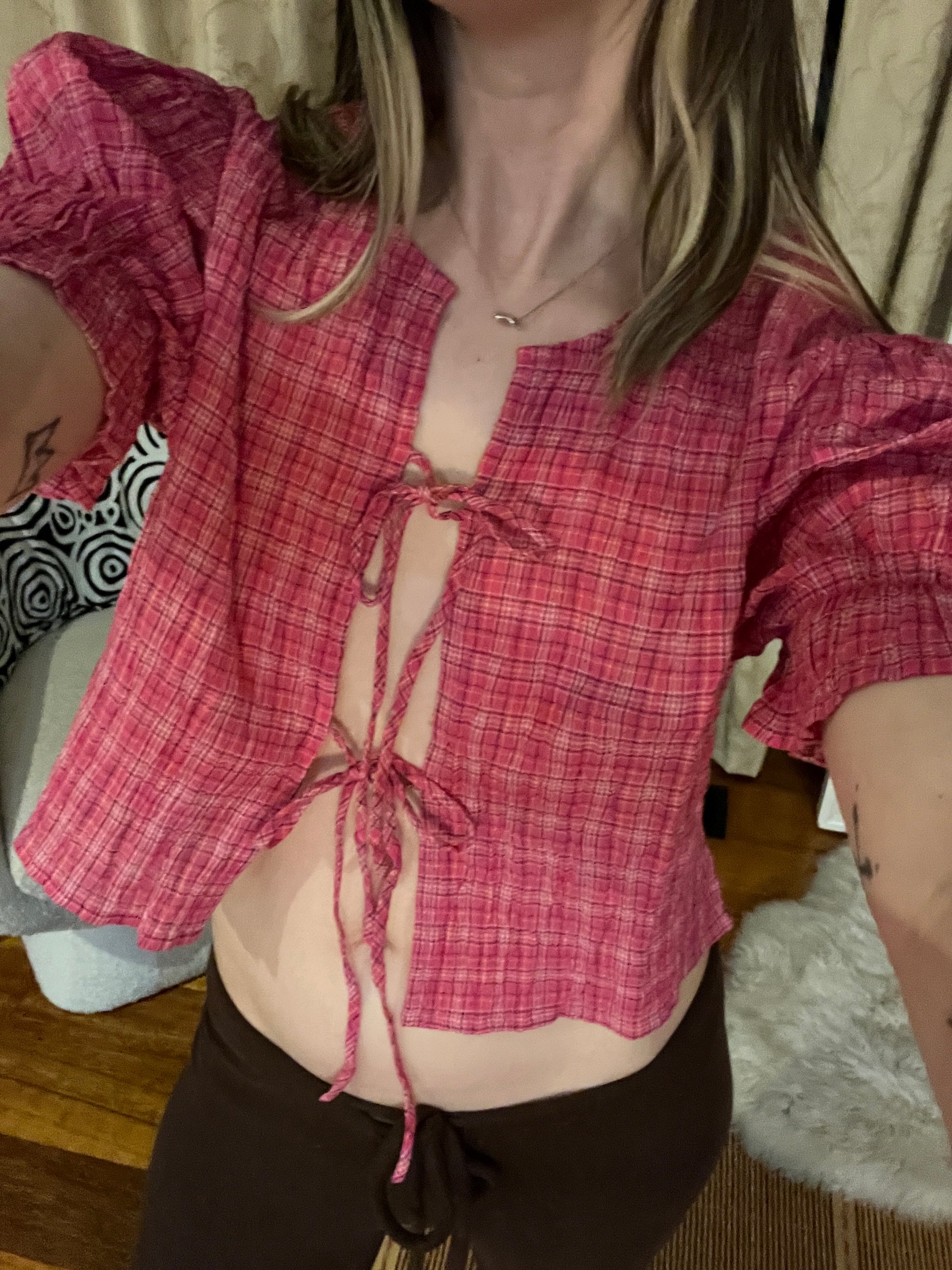 Kismet Plaid Top