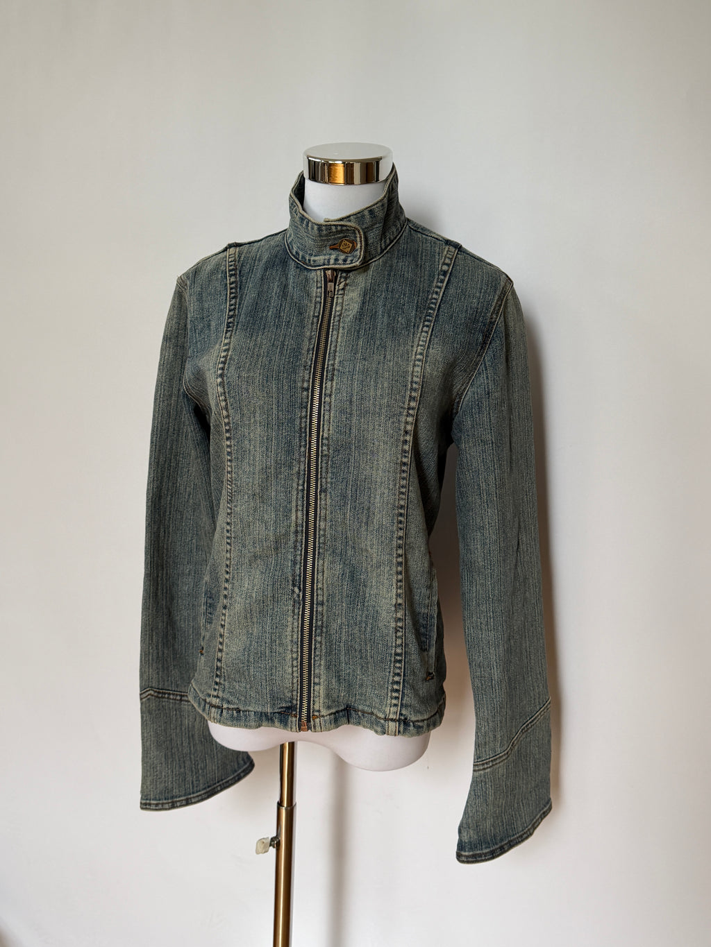 Vintage Y2K Denim Jacket (L)