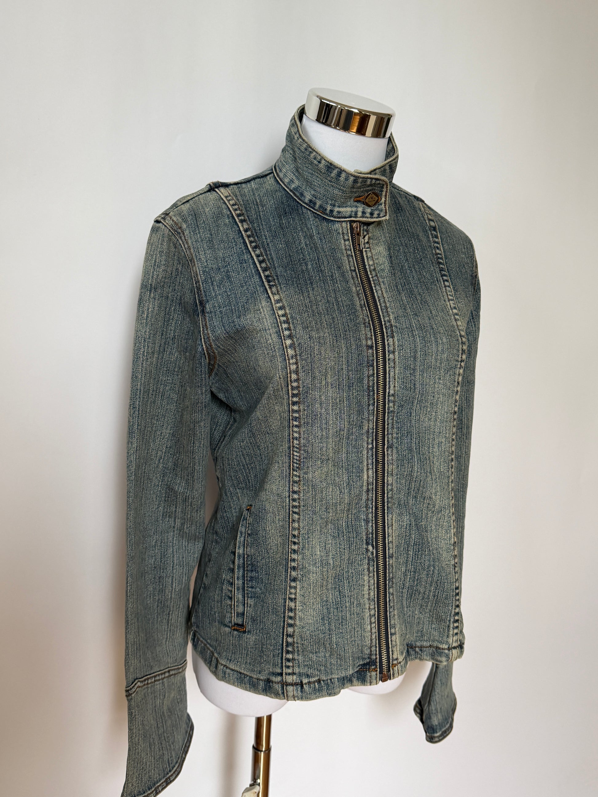 Vintage Y2K Denim Jacket (L)