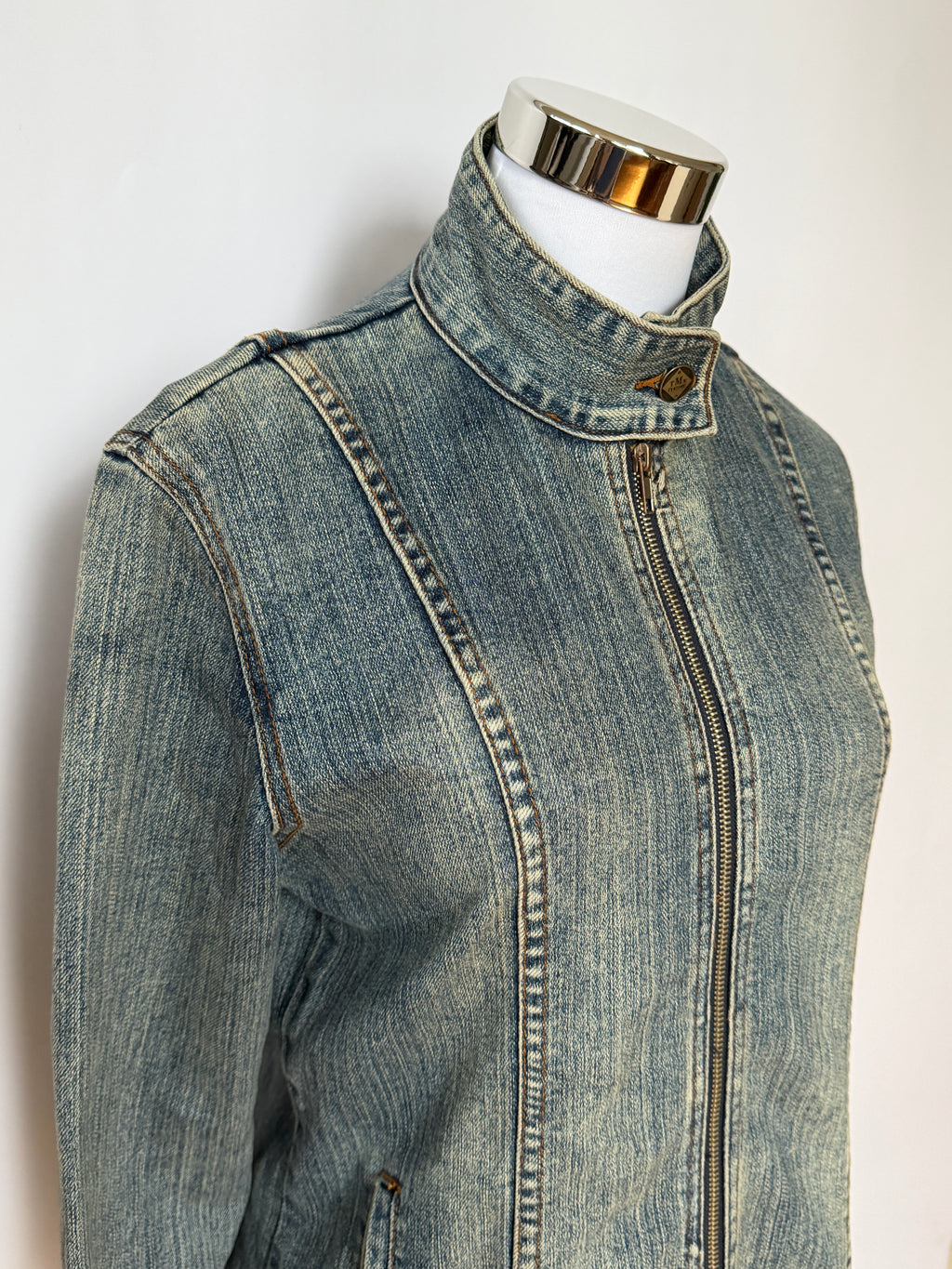 Vintage Y2K Denim Jacket (L)