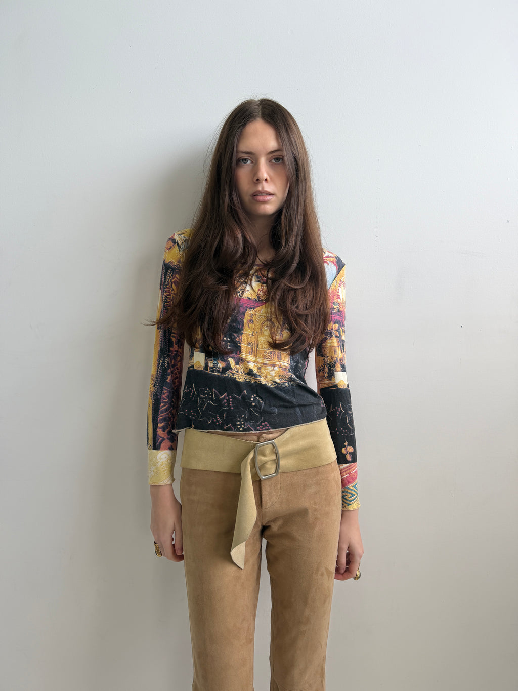 JPG Vintage Iconic Multicolour Print Shirt (XS-S)