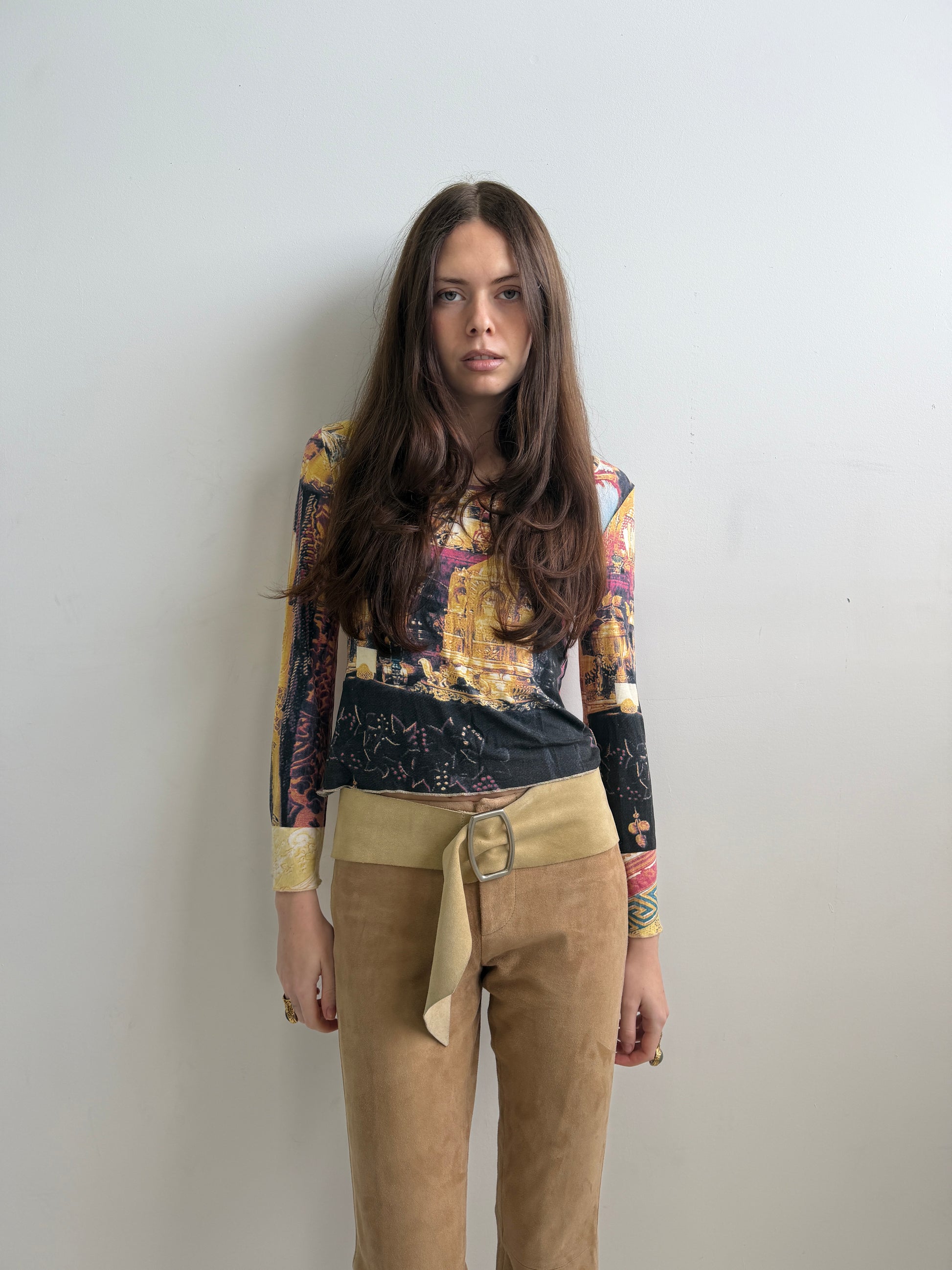 JPG Vintage Iconic Multicolour Print Shirt (XS-S)