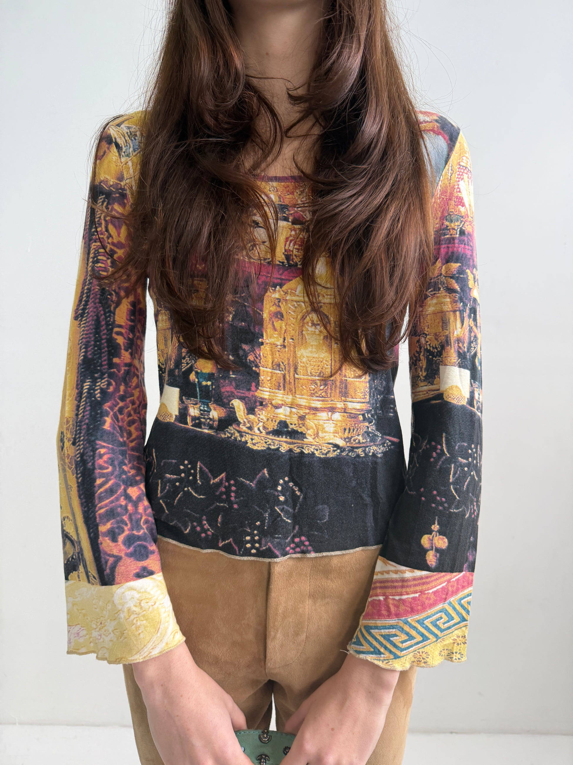 JPG Vintage Iconic Multicolour Print Shirt (XS-S)