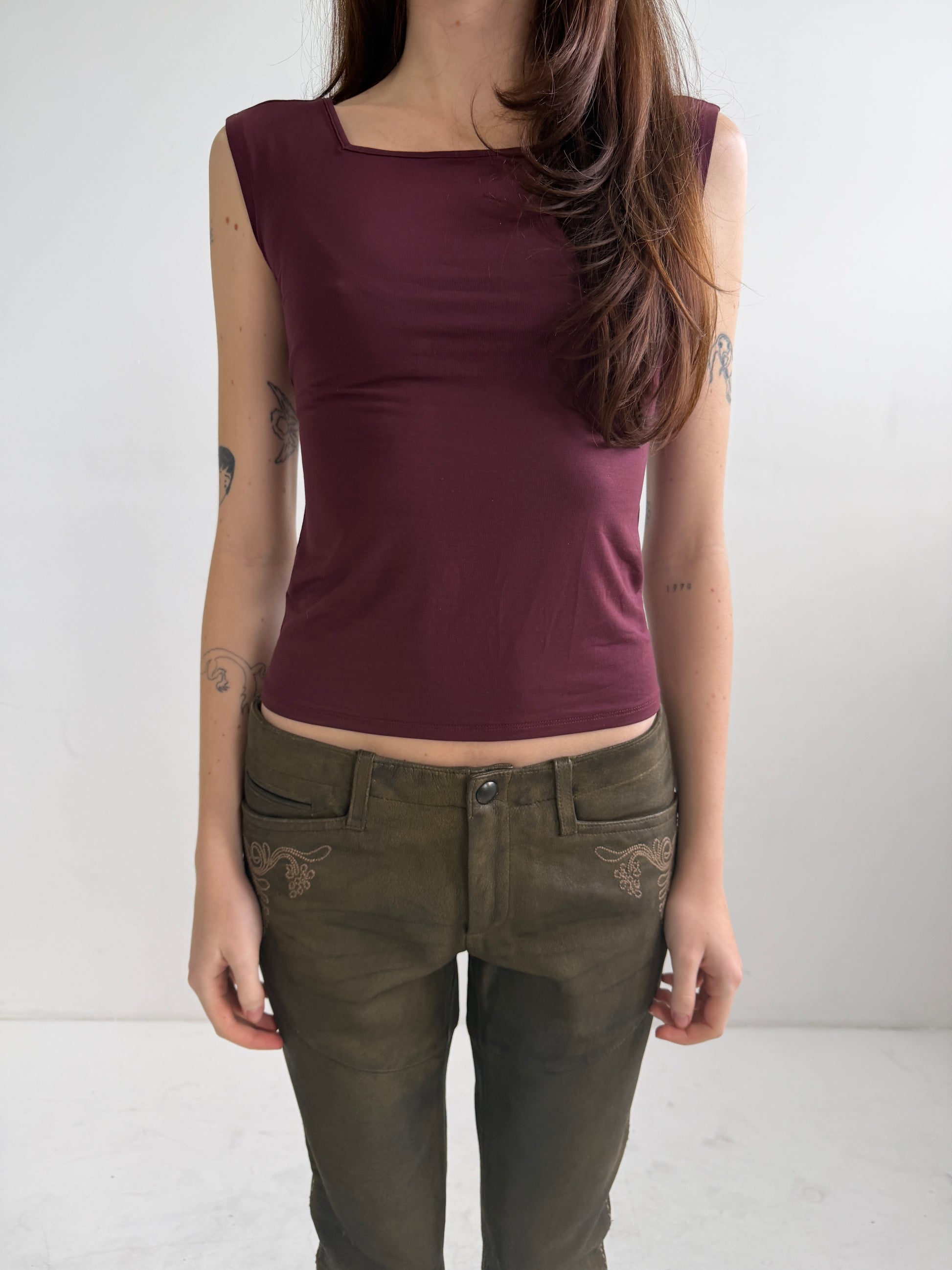 Ralph Lauren 2004 Western Leather Pants (S)