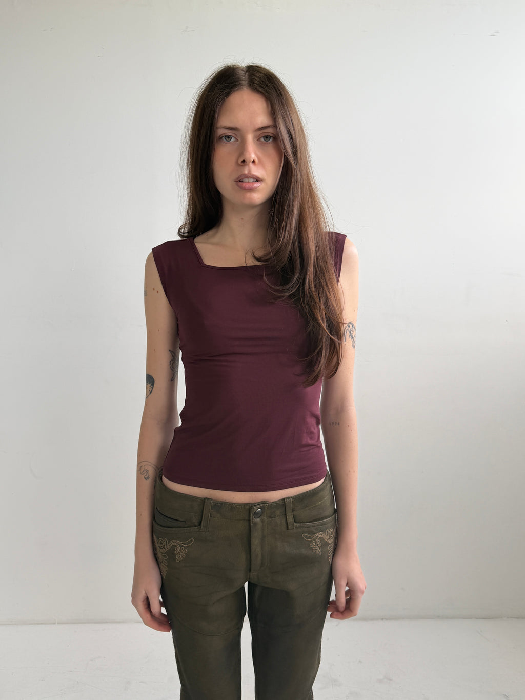 Ralph Lauren 2004 Western Leather Pants (S)