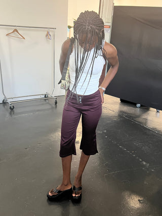 Black Raspberry Capris