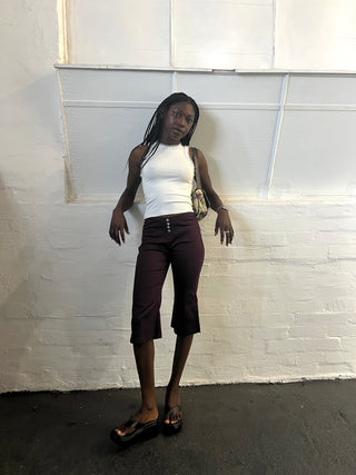 Black Raspberry Capris