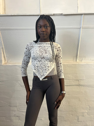Sublime Bamboo Flares — Charcoal Rib