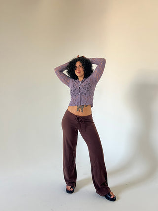 Dusty Lounge Pants — Umber