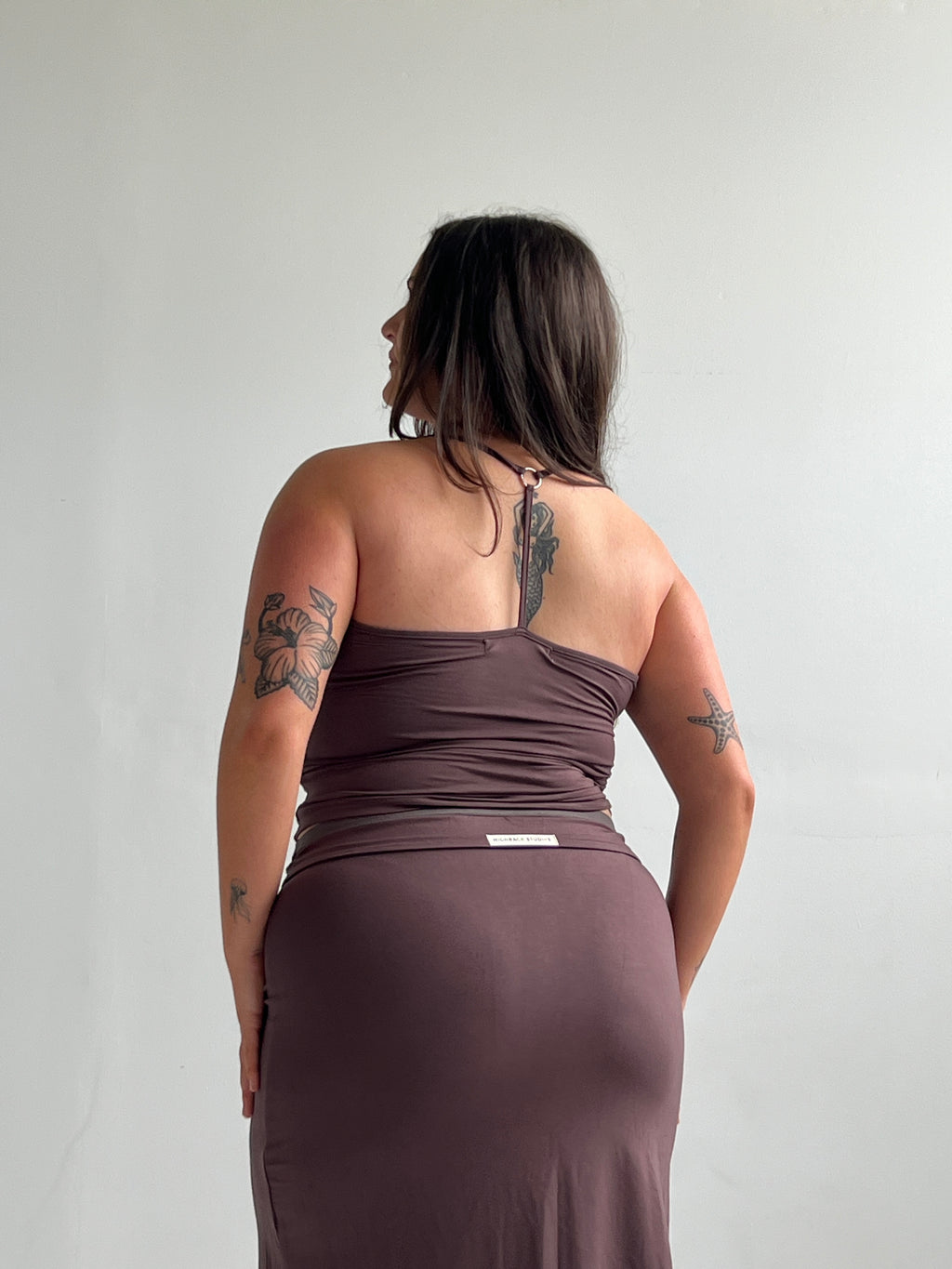 Aquila O'Ring Tank Top — Umber