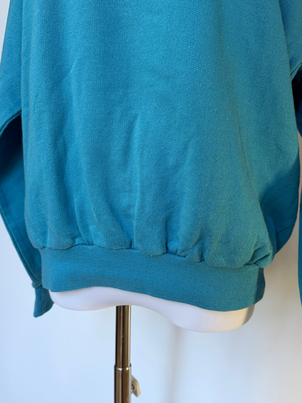 YSL Vintage 90s Blue Embroidered Sweatshirt (S)