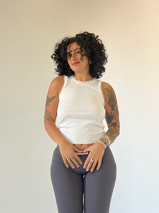Sublime Bamboo Flares — Charcoal Rib