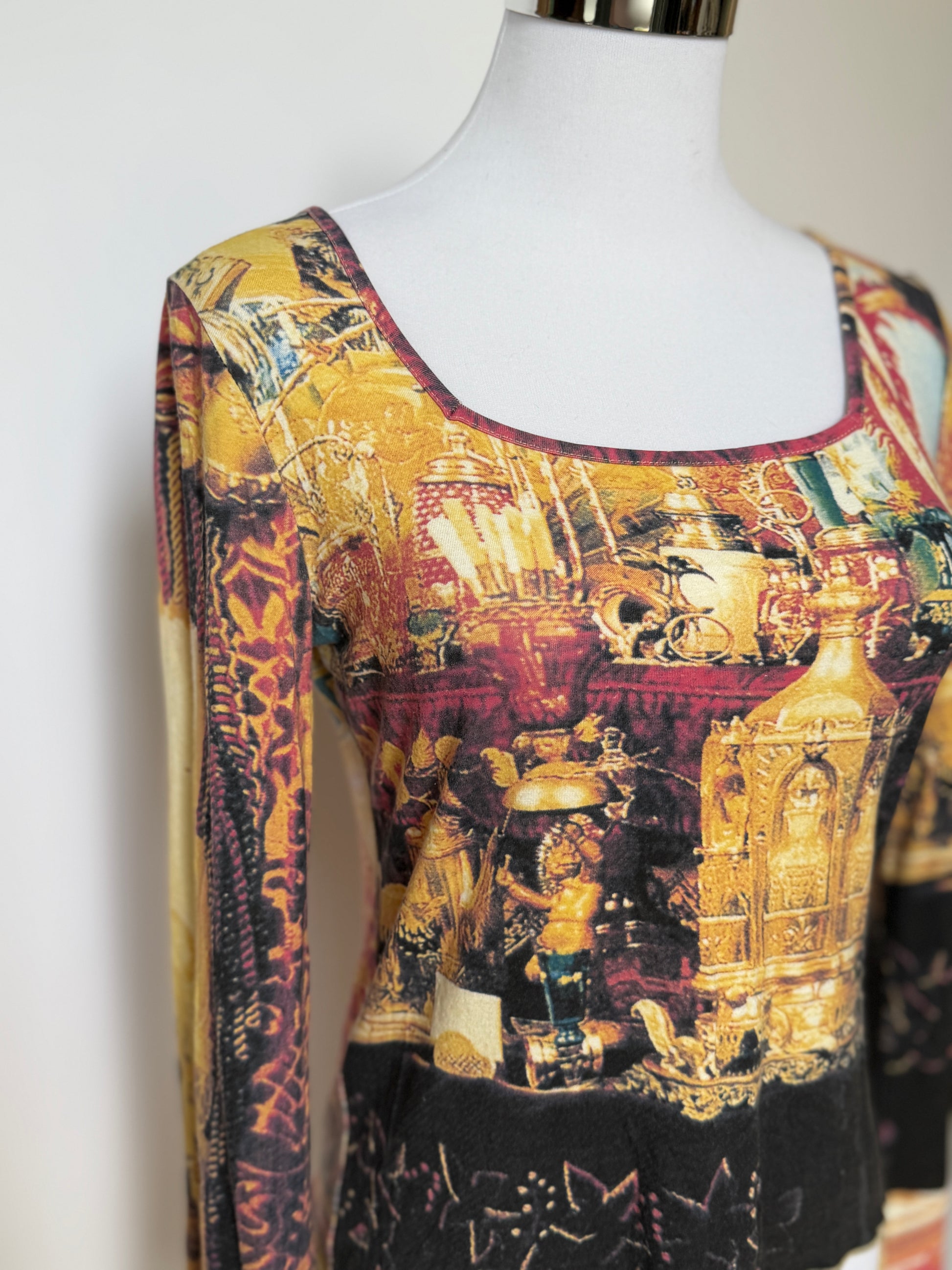 JPG Vintage Iconic Multicolour Print Shirt (XS-S)