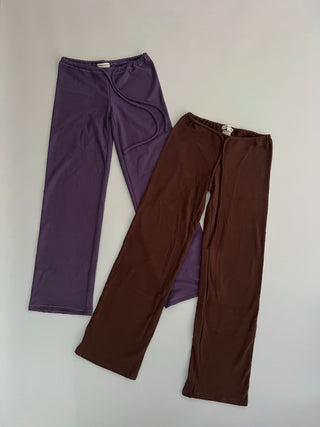 Dusty Lounge Pants — Umber