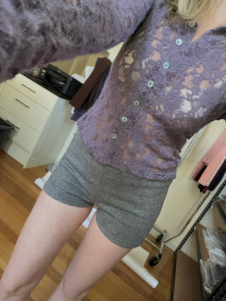 Tiny Shorts  — Winter Grey