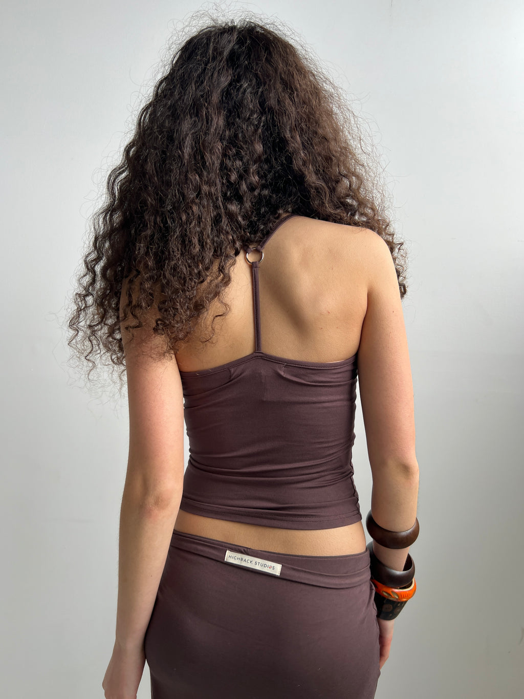 Aquila O'Ring Tank Top — Umber