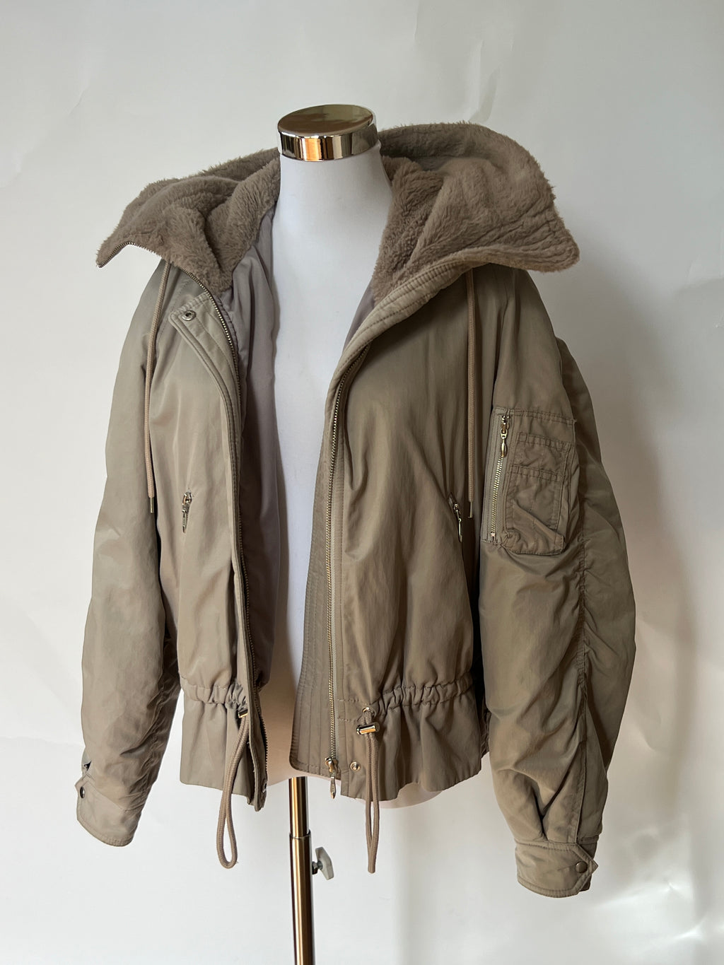 Vintage 90s Funnel Neck Jacket (M/L)