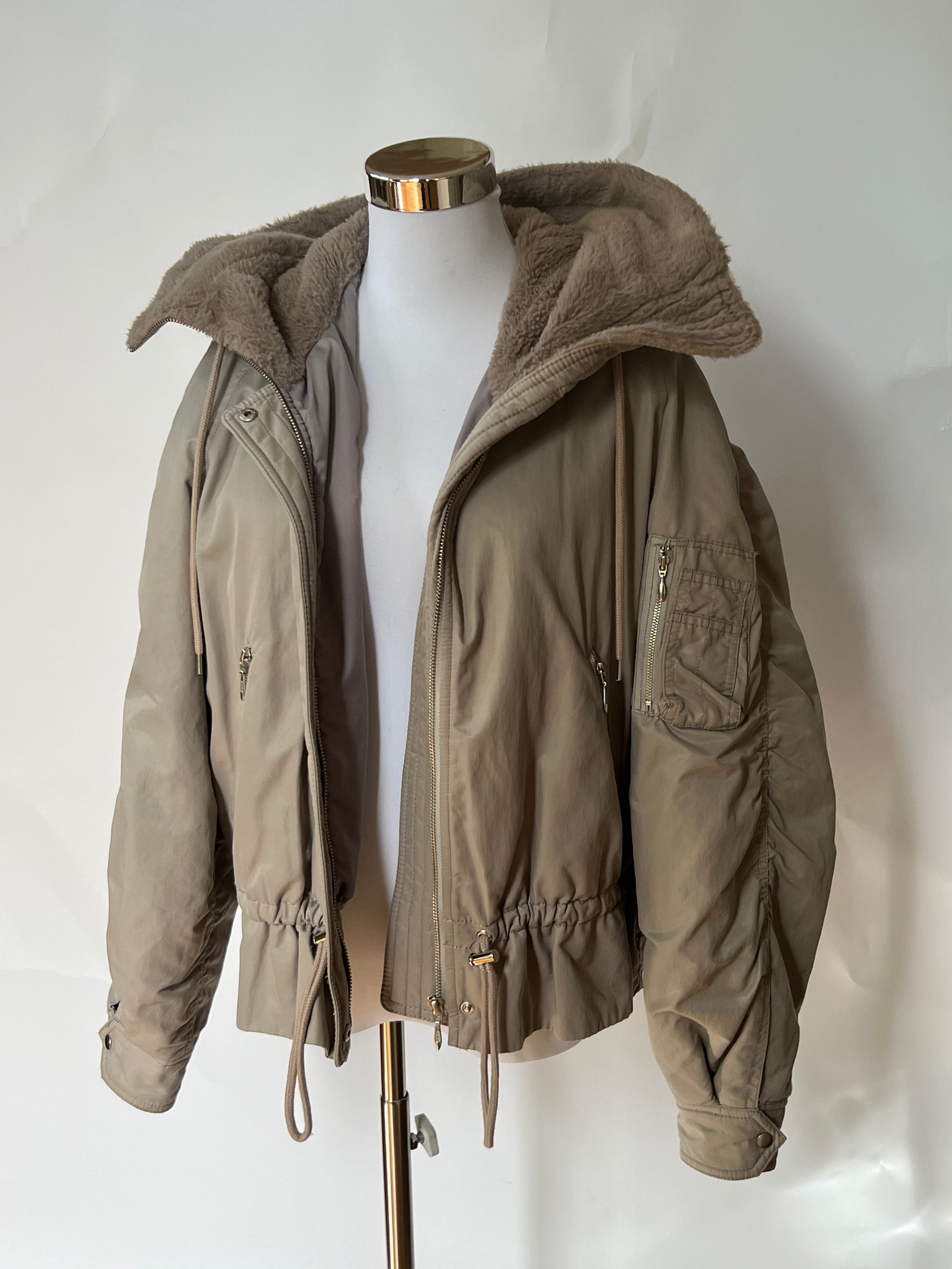 Vintage 90s Funnel Neck Jacket (M/L)