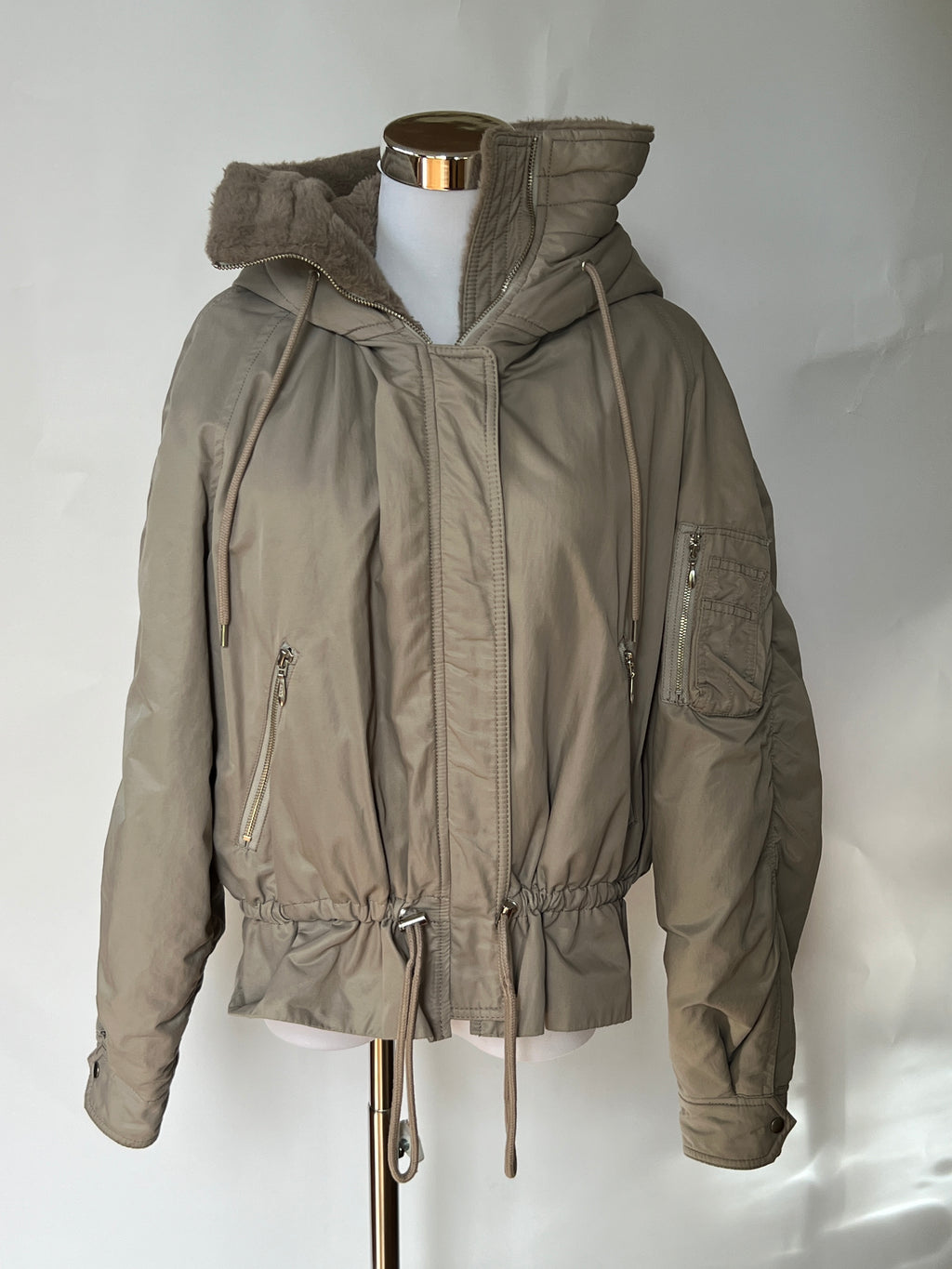 Vintage 90s Funnel Neck Jacket (M/L)