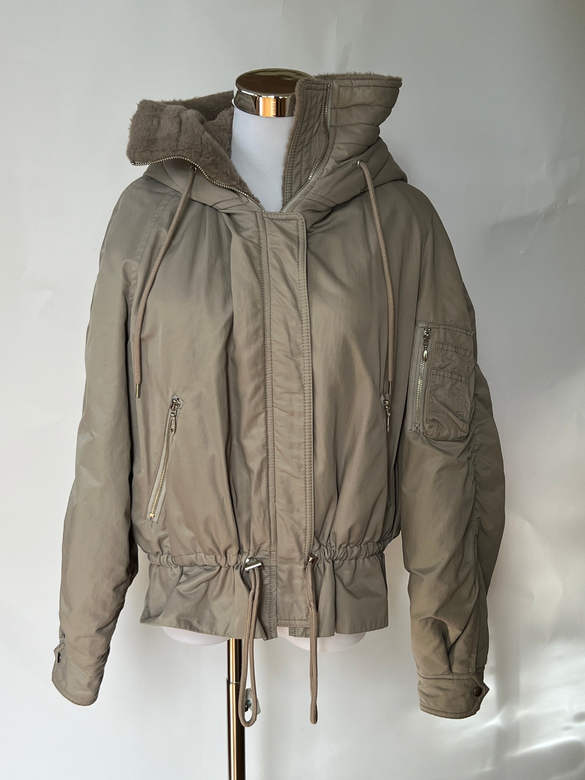 Vintage 90s Funnel Neck Jacket (M/L)