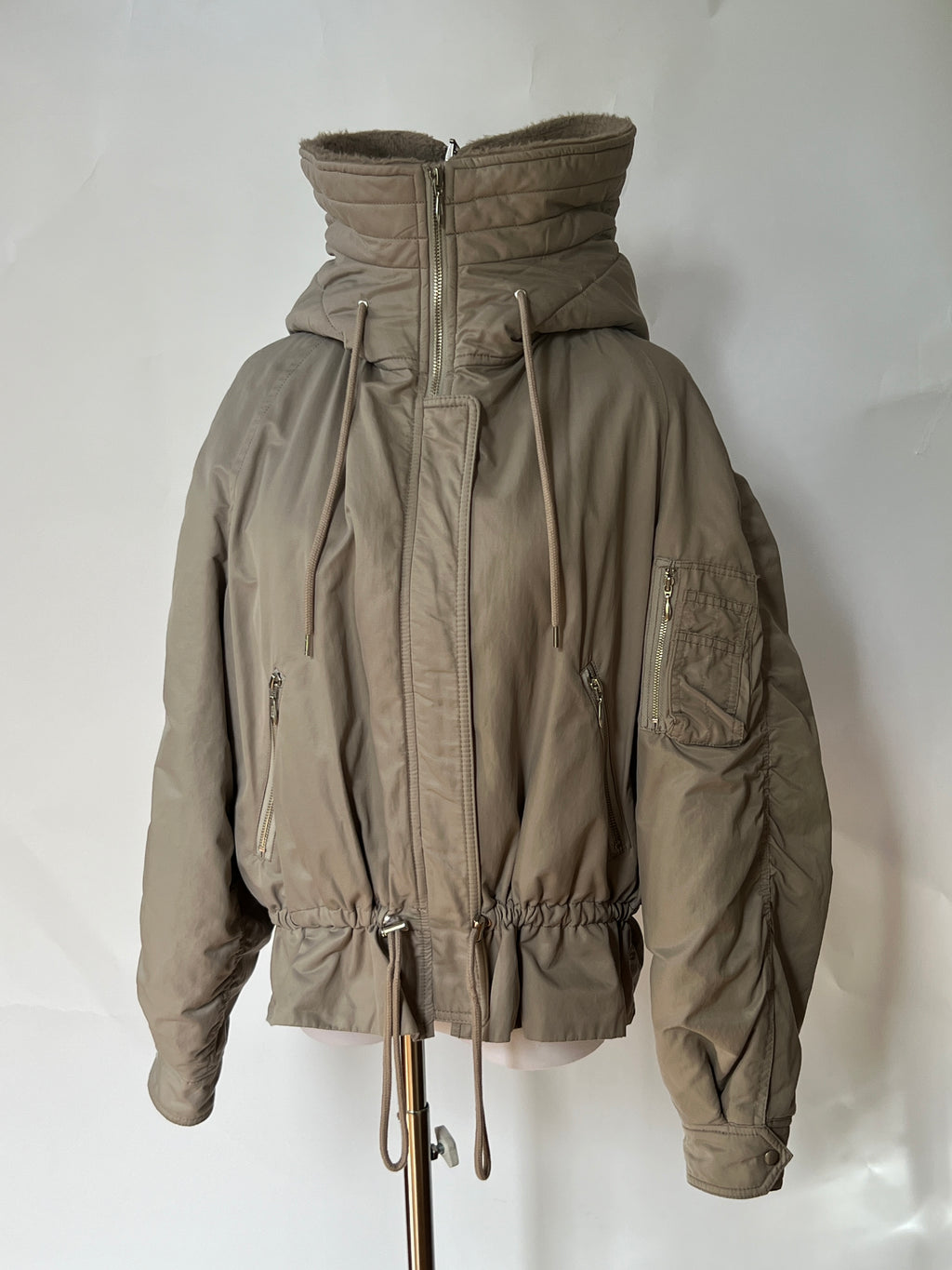 Vintage 90s Funnel Neck Jacket (M/L)