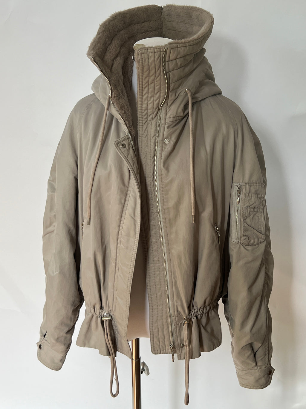 Vintage 90s Funnel Neck Jacket (M/L)