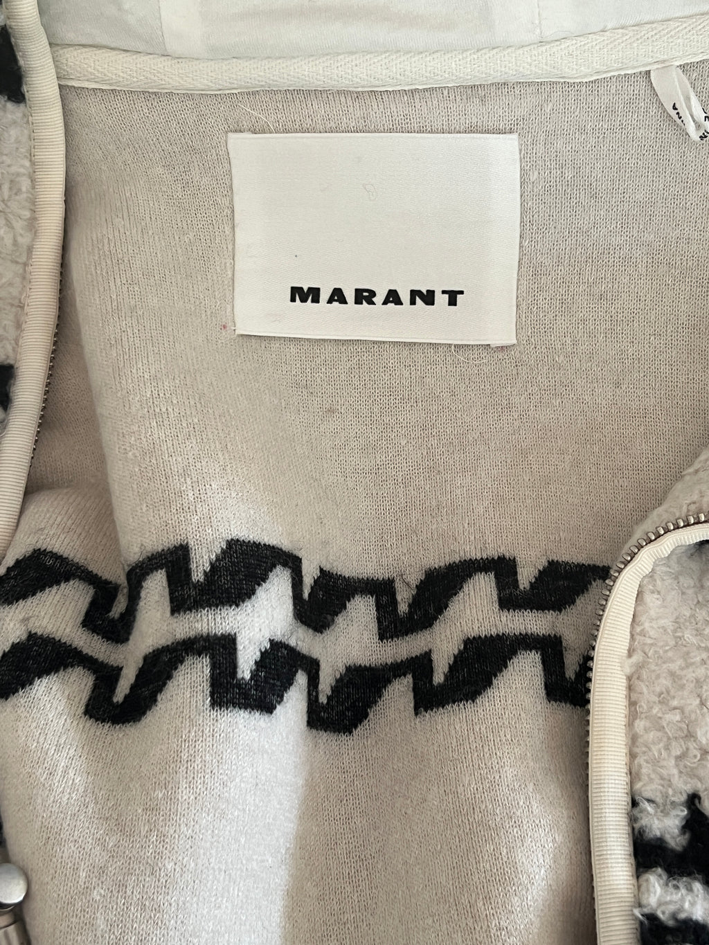 Isabel Marant Fleece Zip Hoodie (S)