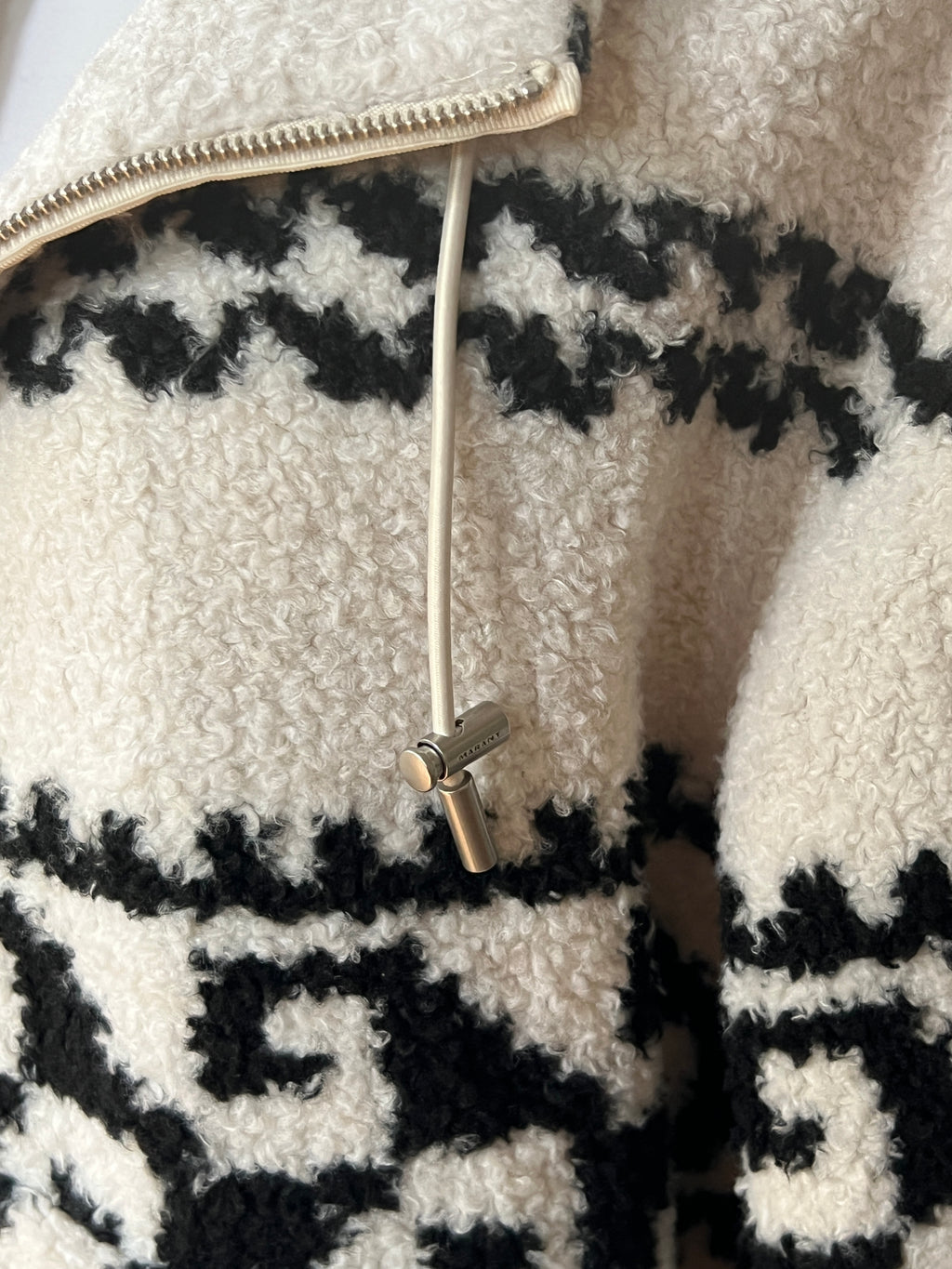 Isabel Marant Fleece Zip Hoodie (S)
