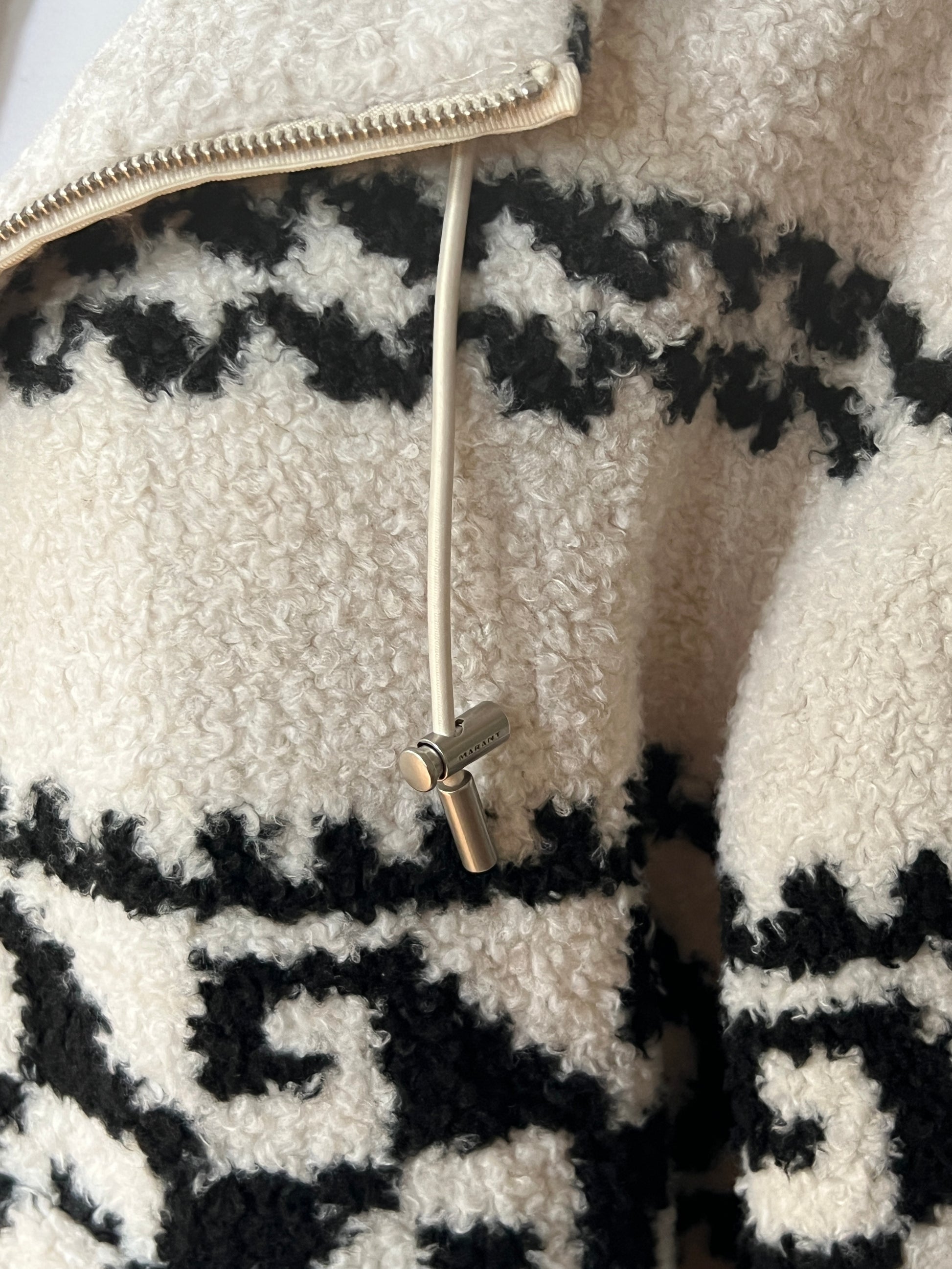 Isabel Marant Fleece Zip Hoodie (S)