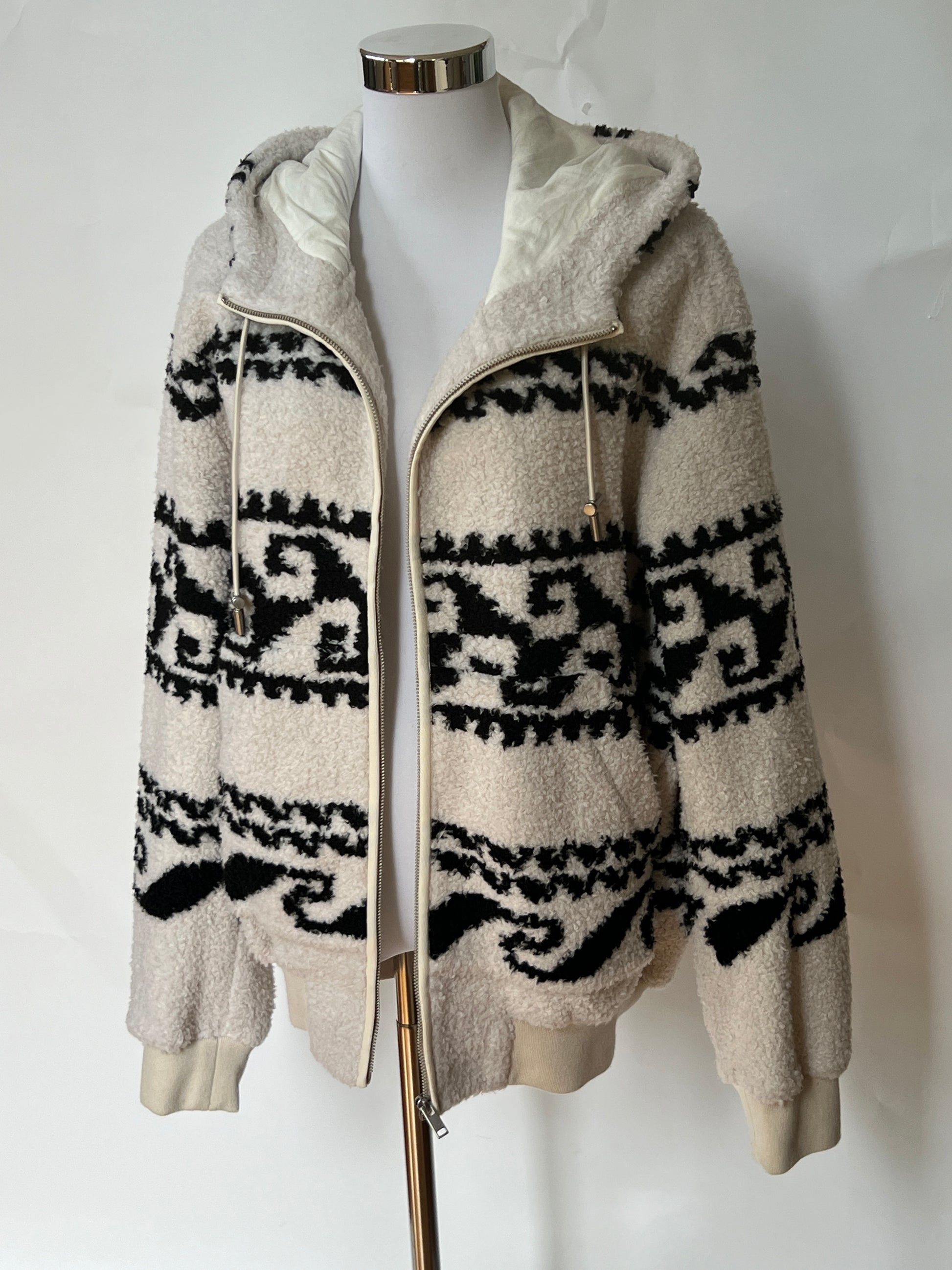 Isabel Marant Fleece Zip Hoodie (S)