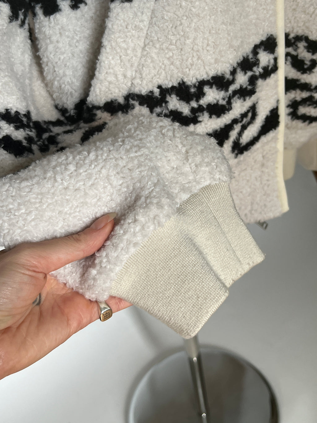 Isabel Marant Fleece Zip Hoodie (S)