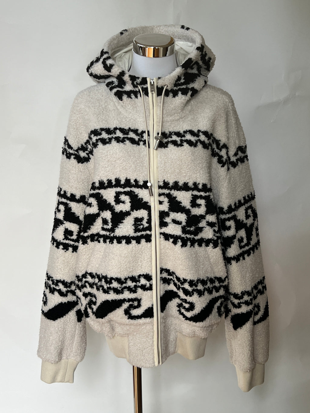 Isabel Marant Fleece Zip Hoodie (S)
