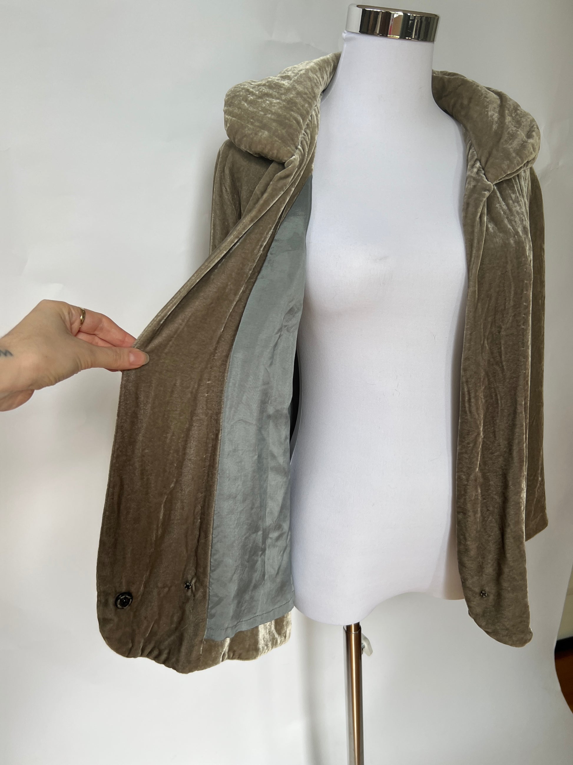 Isabel Marant Velvet Draped Jacket (S/M)