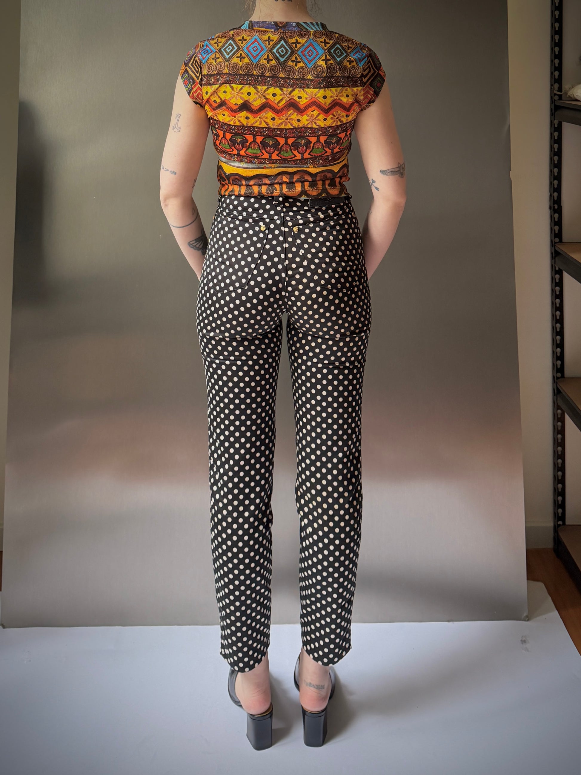 Todd Oldham 1994 Printed Top (XS)