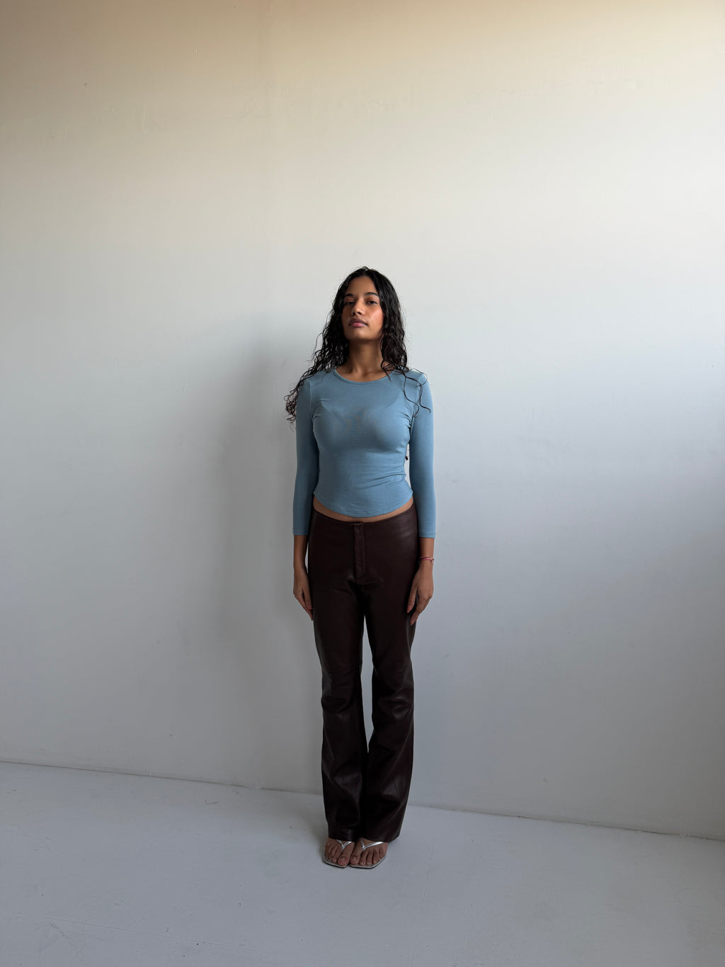 Off Duty Top — Steel