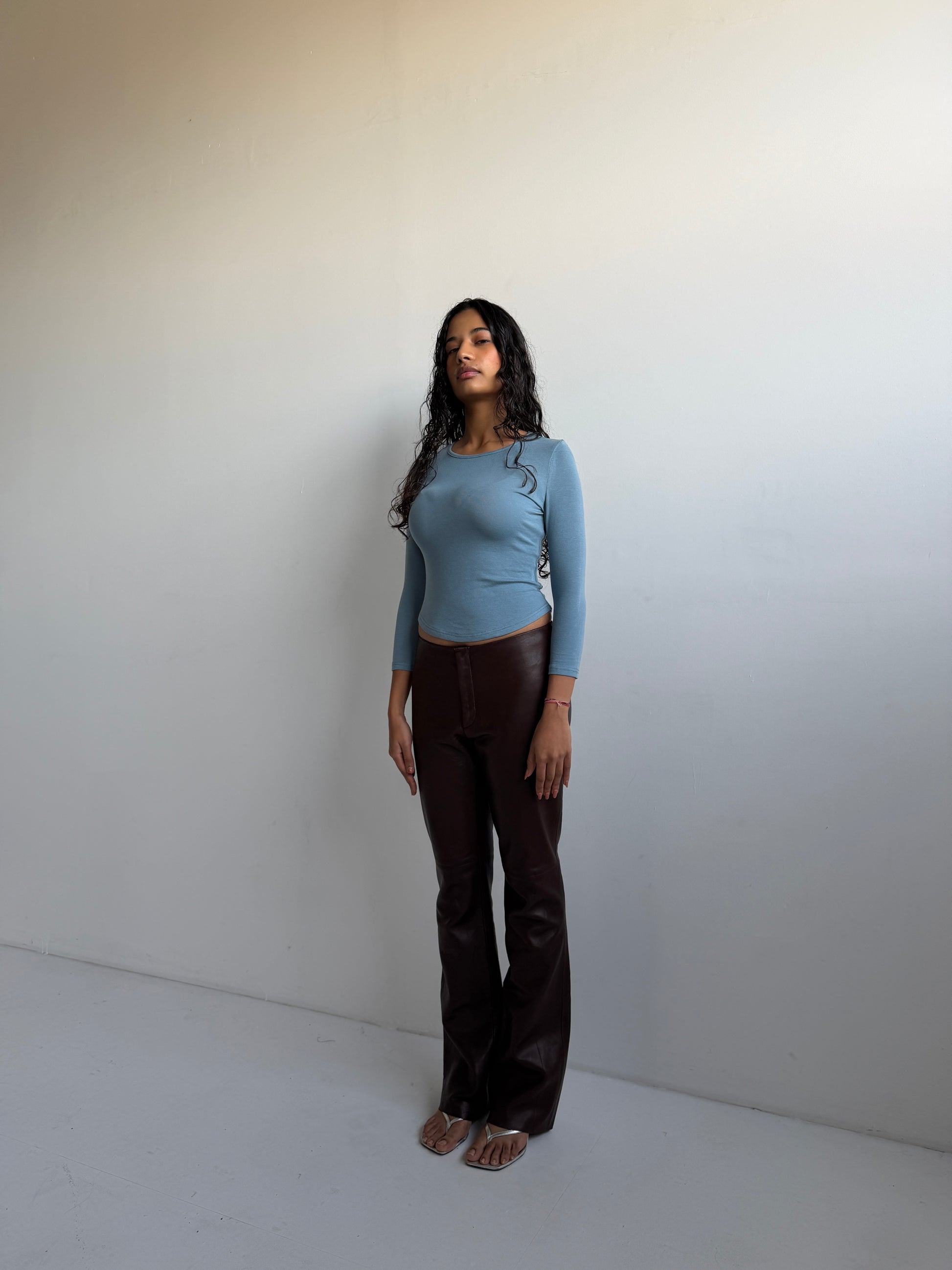 Off Duty Top — Steel