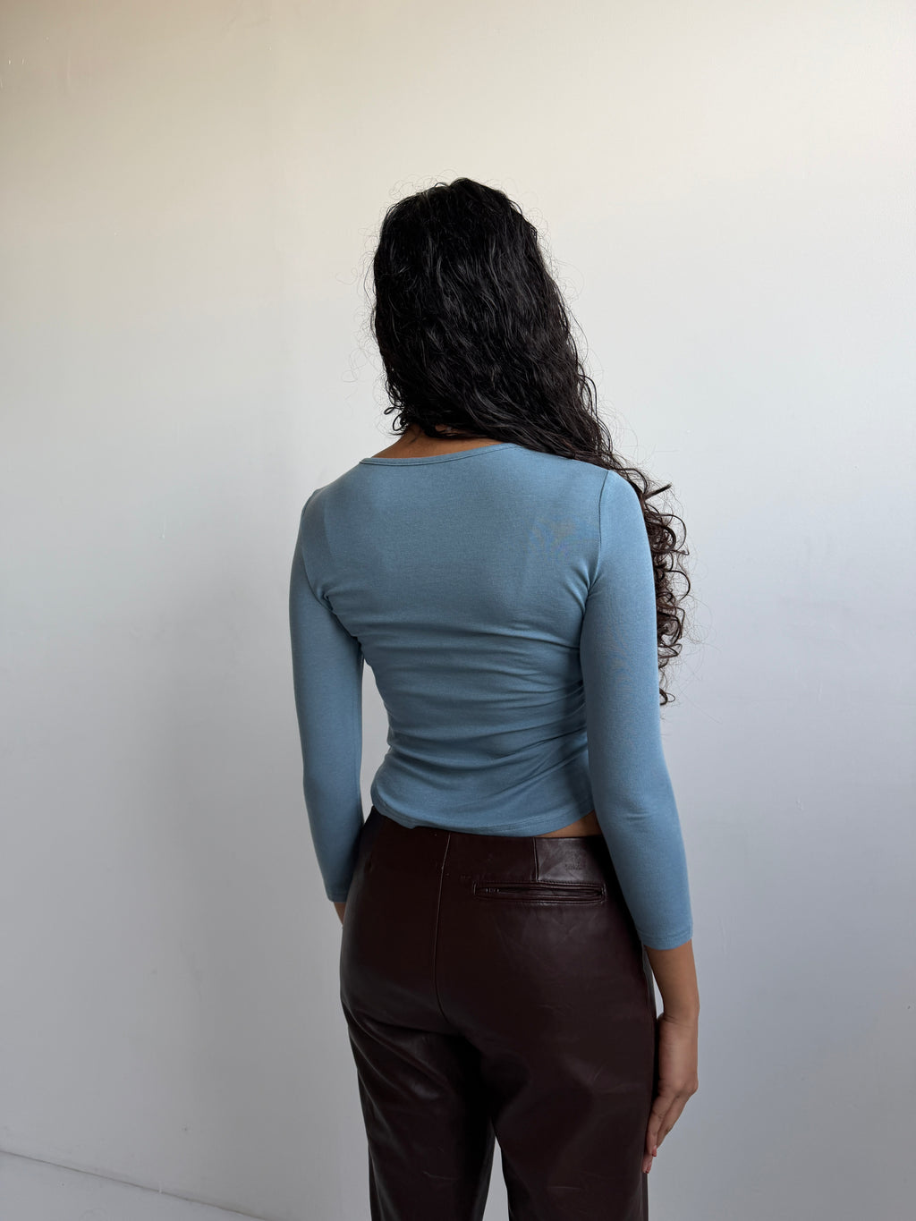 Off Duty Top — Steel