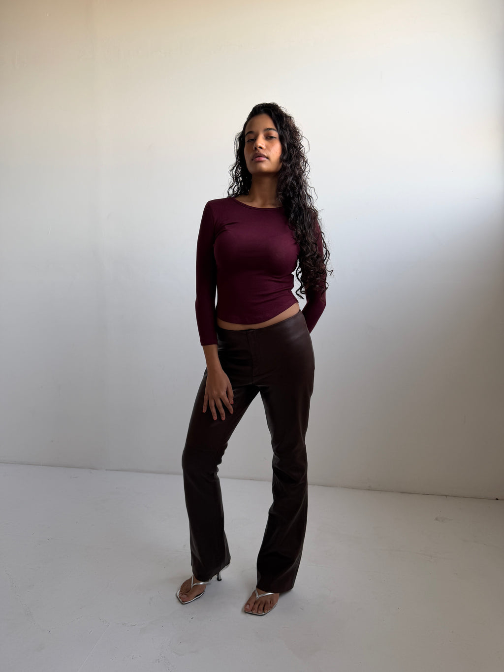 Ralph Lauren Leather Pants (M)