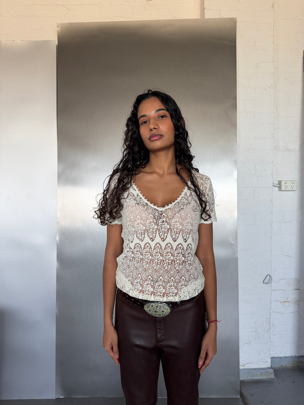 Ralph Lauren Lace Top (XS/S)