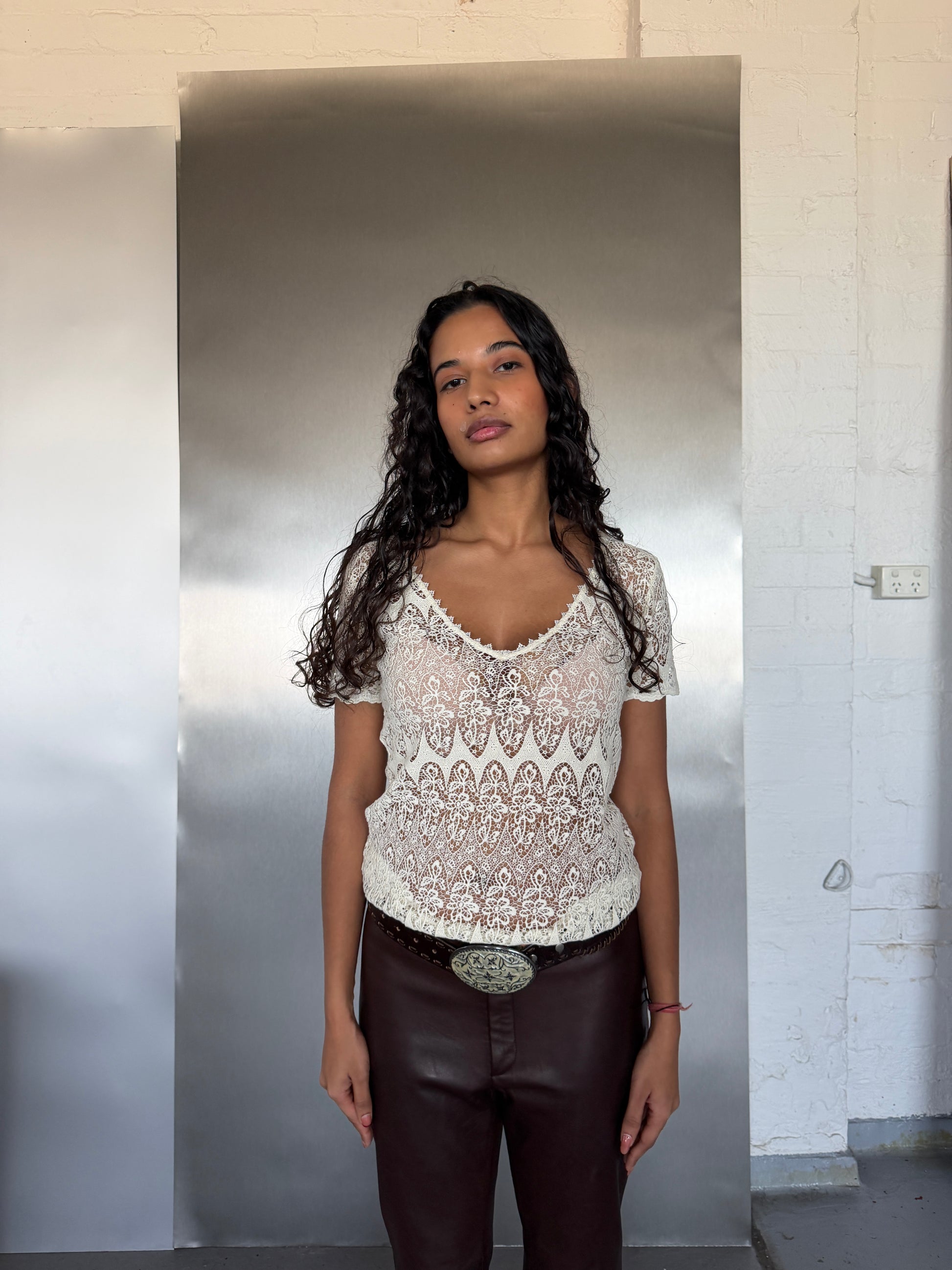 Ralph Lauren Lace Top (XS/S)