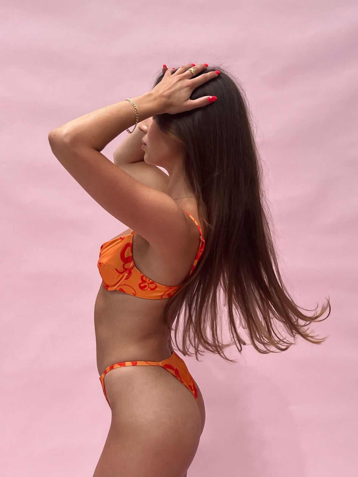 Fairytopia Balconette Top — Sunset Flower