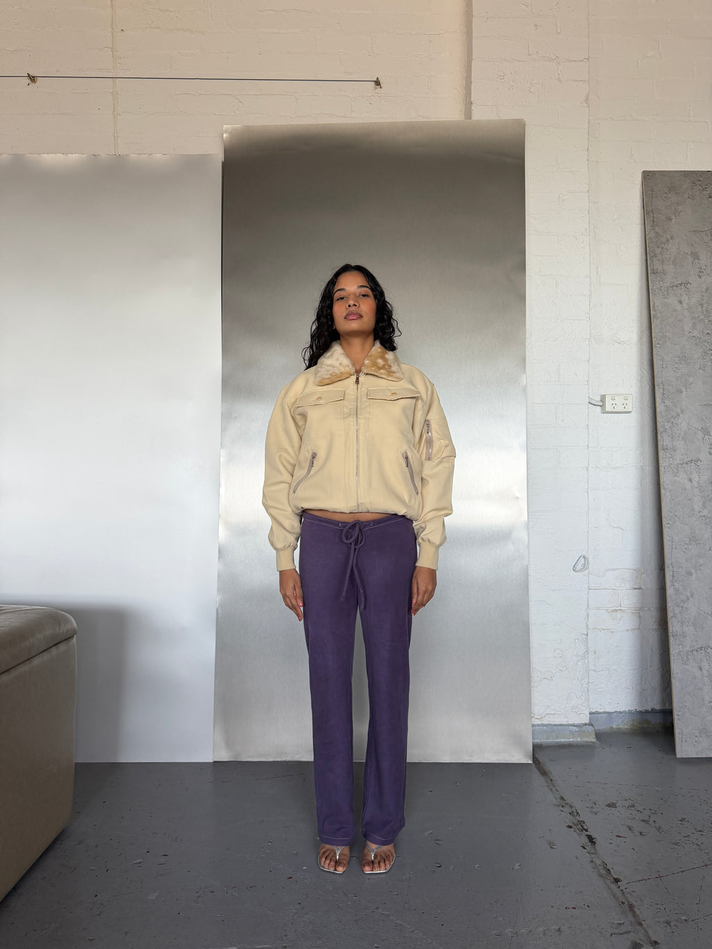Dusty Lounge Pants — Lavender