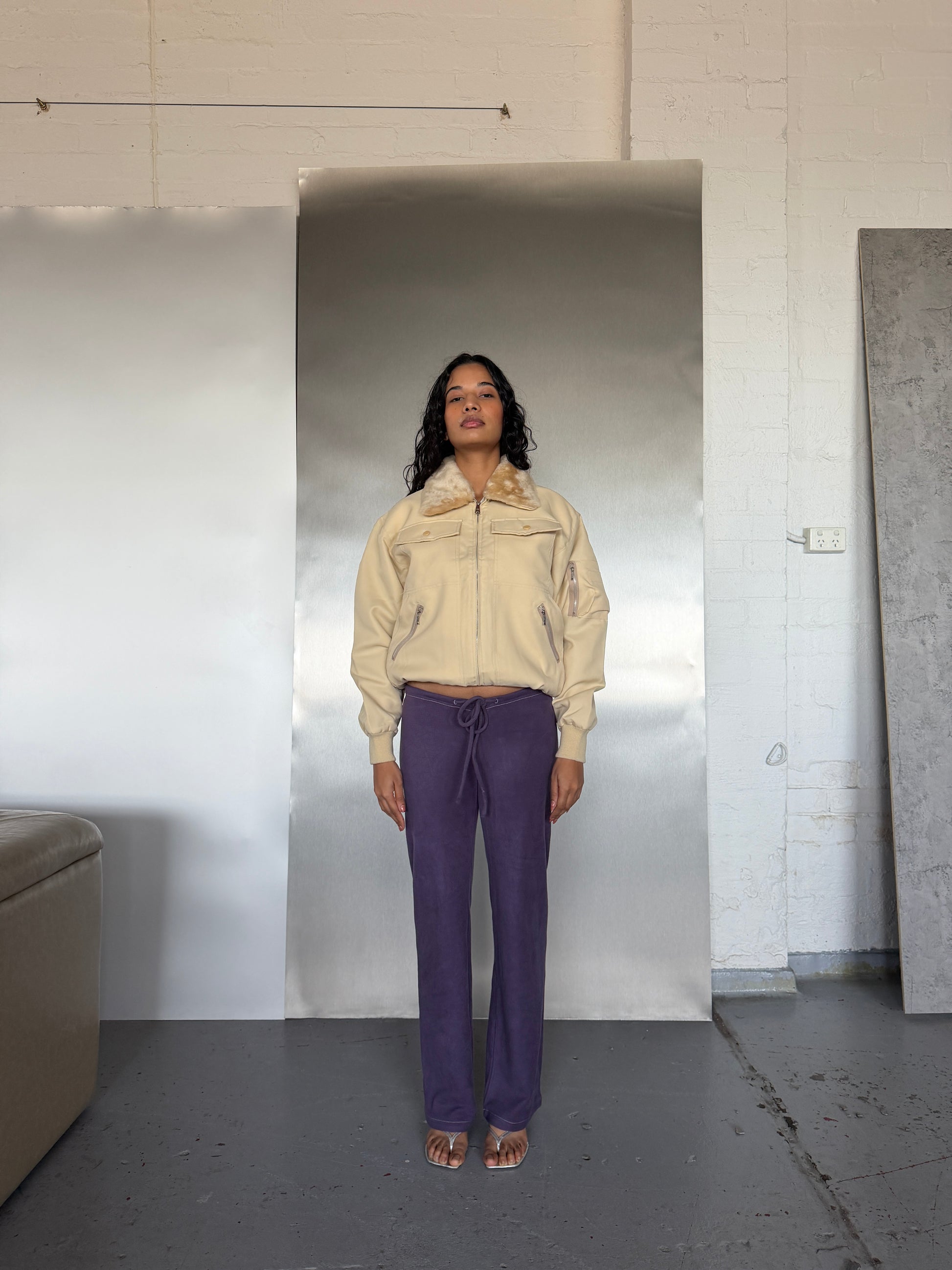 Dusty Lounge Pants — Lavender