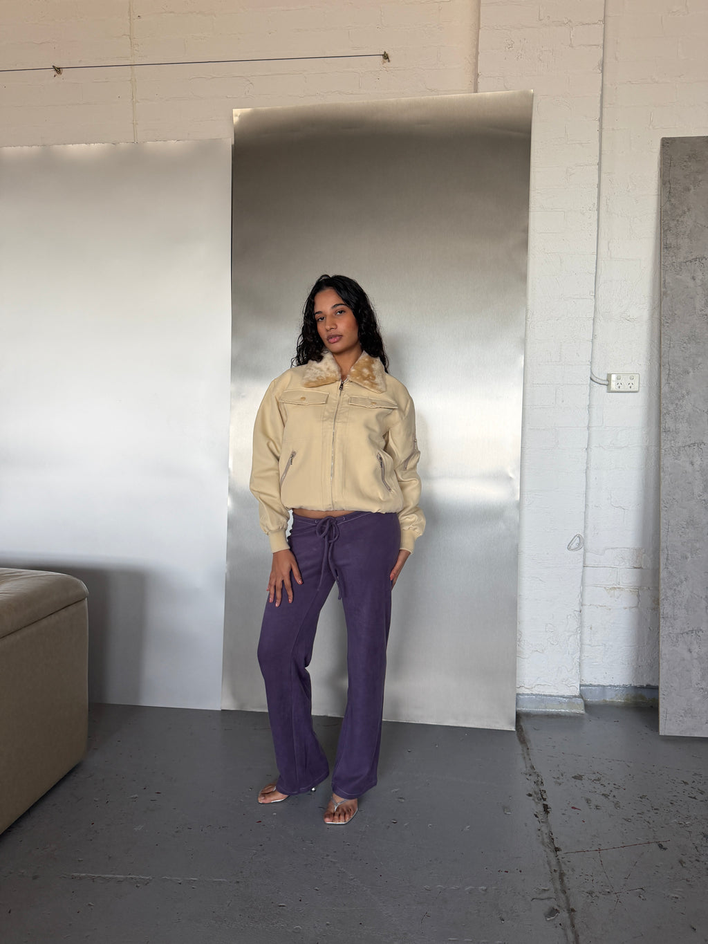 Dusty Lounge Pants — Lavender